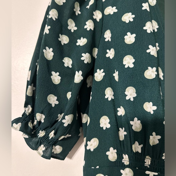 Kate Spade New York Floral Dot Dress, size 0 - Picture 4 of 9